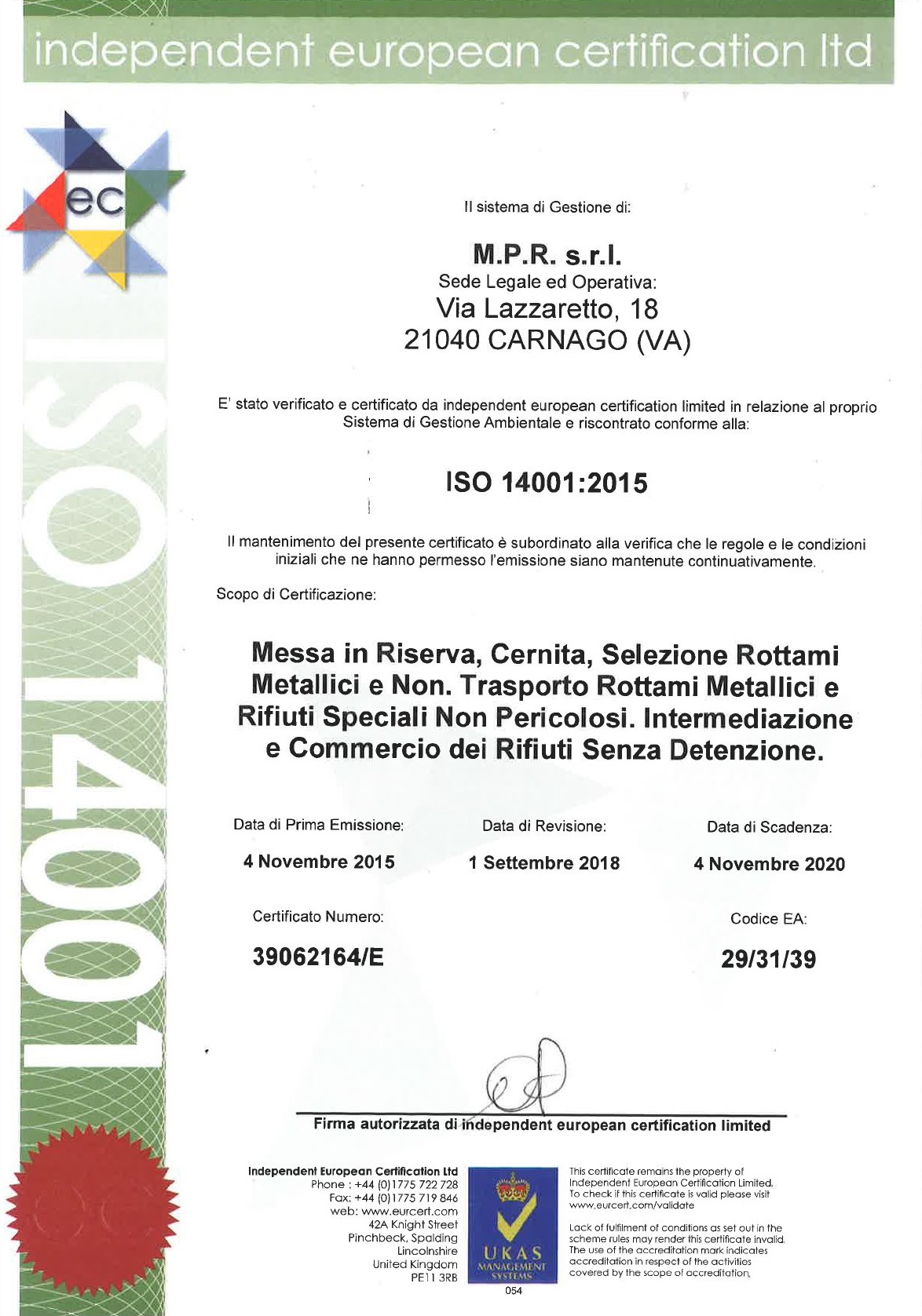 ISO 14001